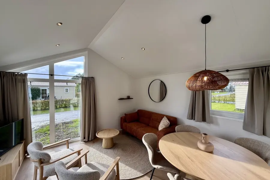 Camping t Weergors Chalet Zomereik38