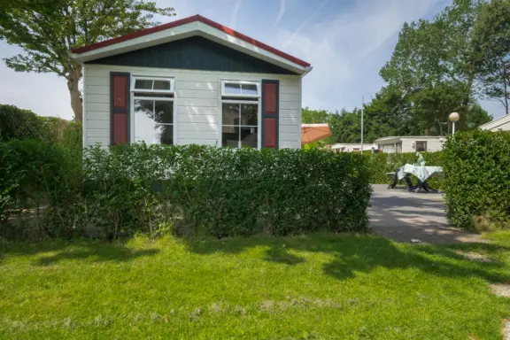 Toegangsweg naar Cottage / Camping 't Weergors Hellevoetsluis