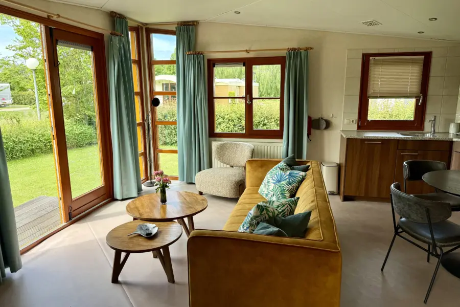 Camping t Weergors / Ecochalet Binnenruimte